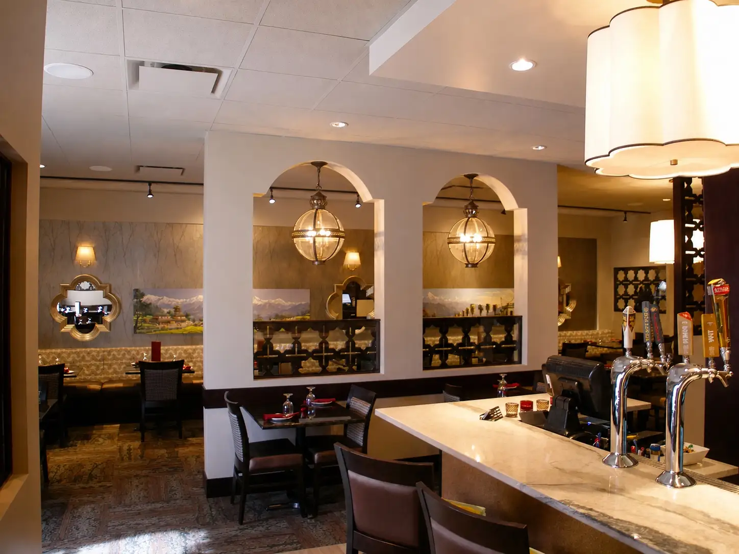 The Himalayan — Bar arches