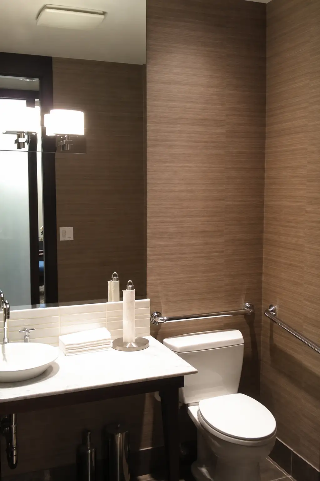 Office — Powder room