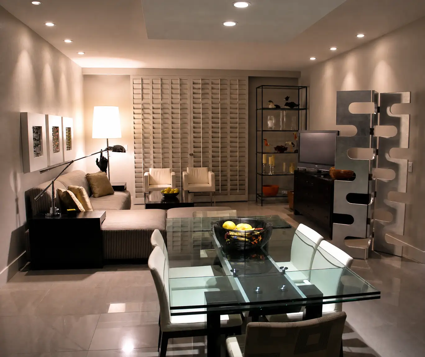 Desert Princess — Contemporary living room