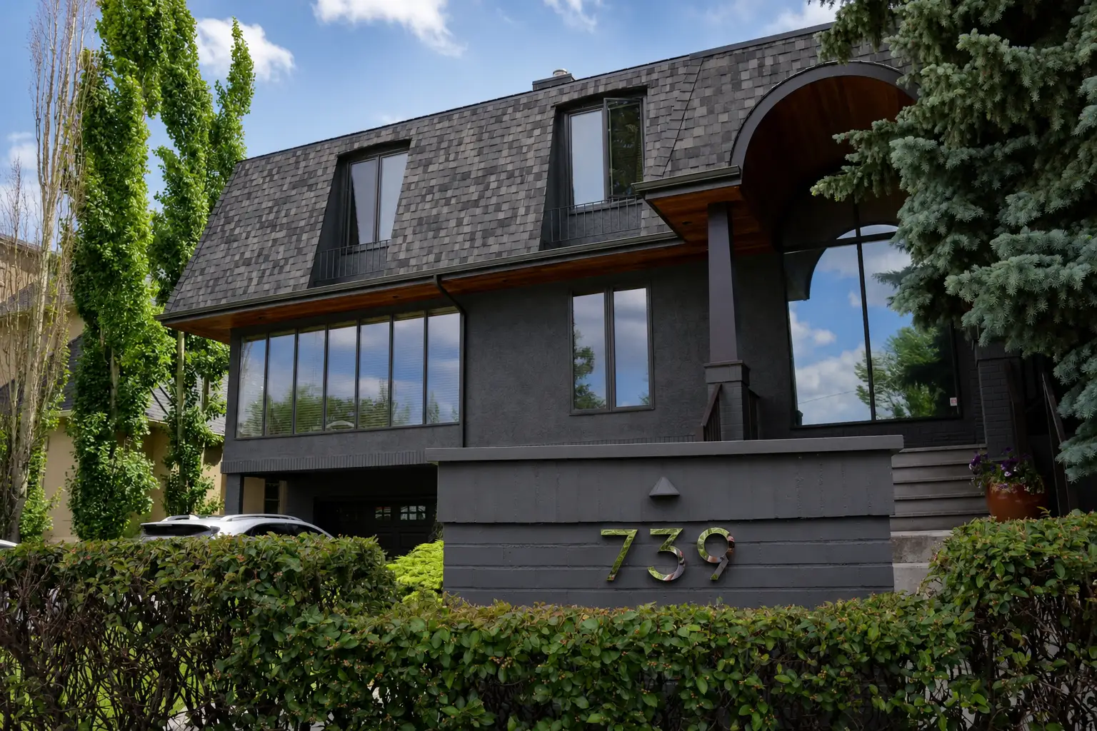 Hillcrest — Exterior facade