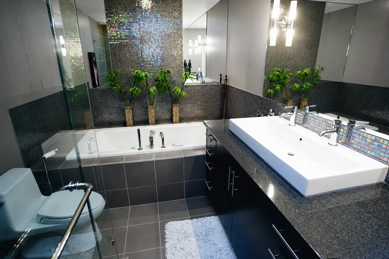The Olive — Double vanity