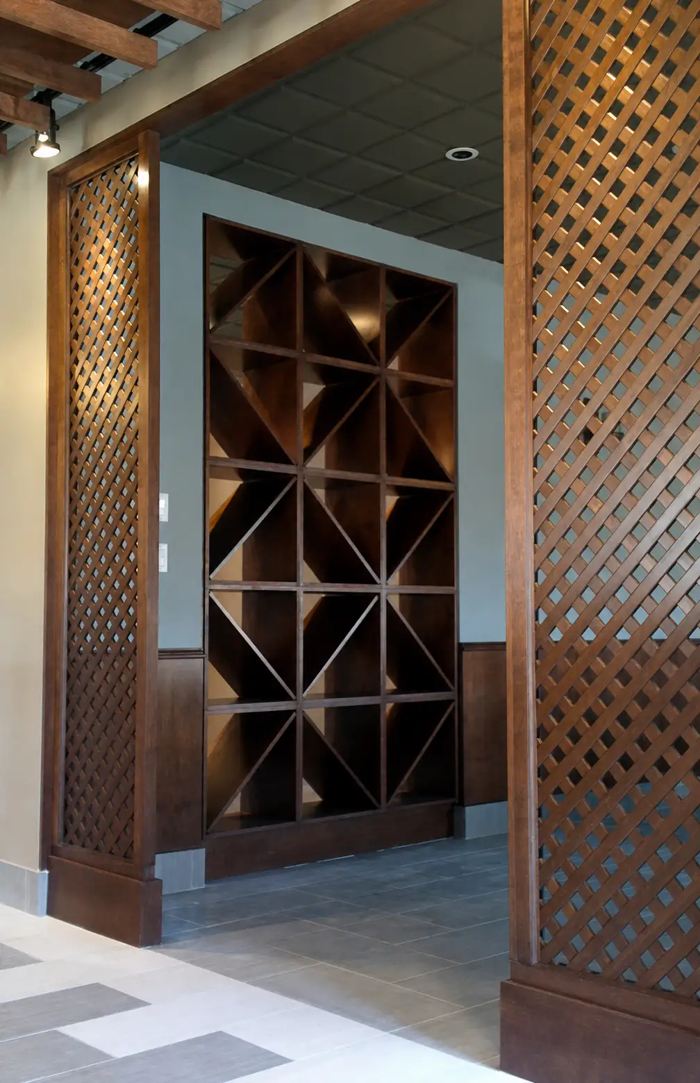 Hospitality — Restaurant wine cellar
