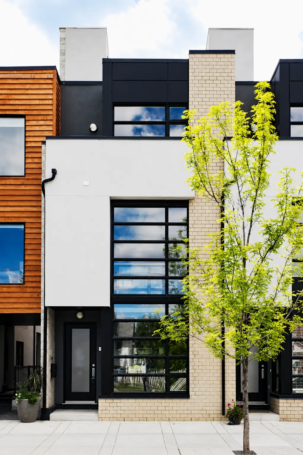 The Olive — Exterior facade