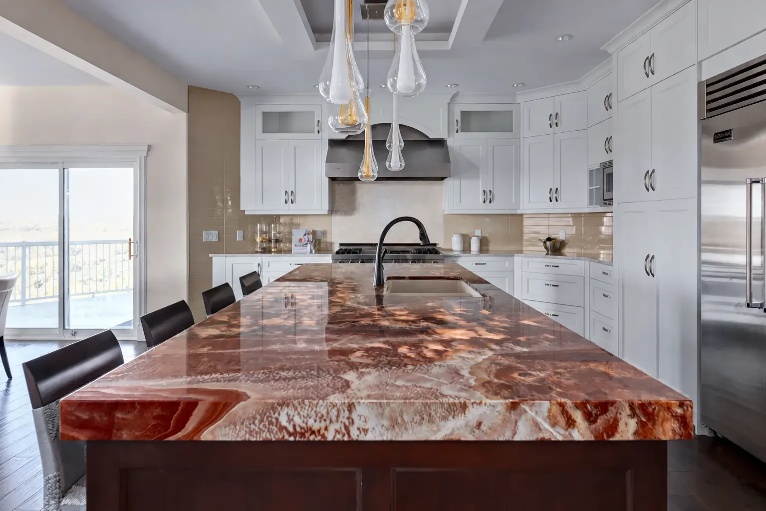 Patterson Hill — Kitchen island close