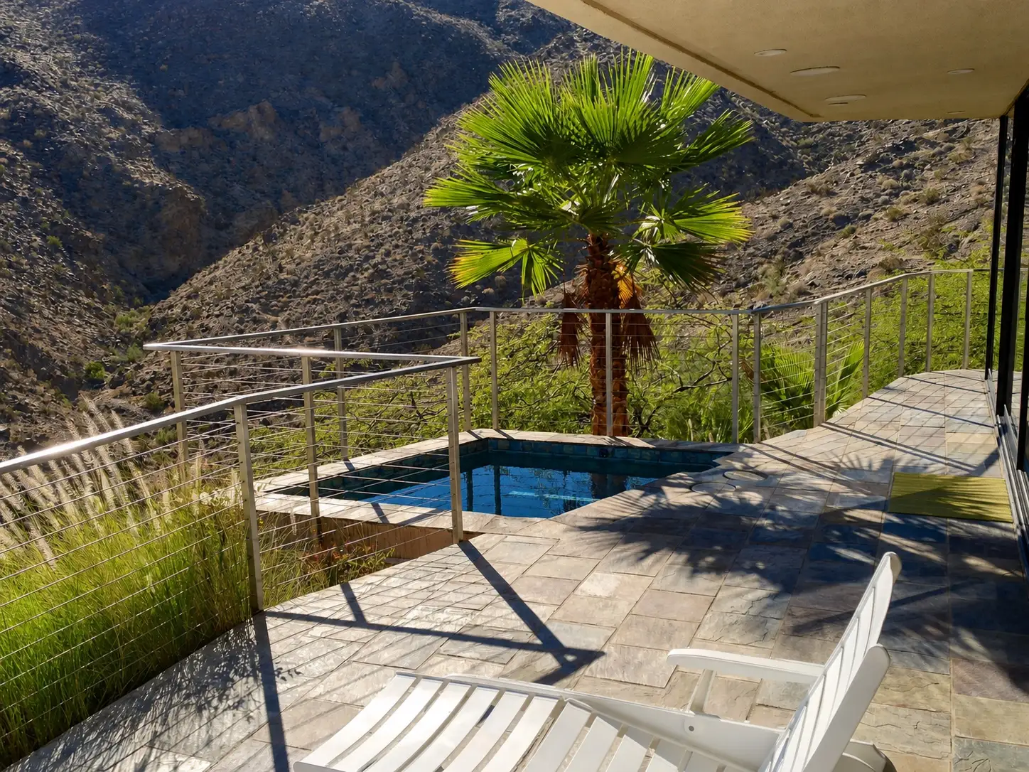 Tiger Tail — Pool terrace
