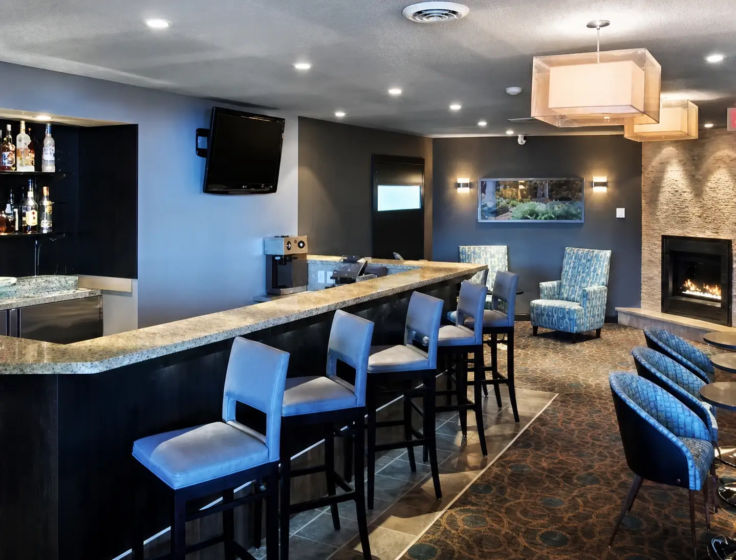 Hospitality — Restaurant bar seating
